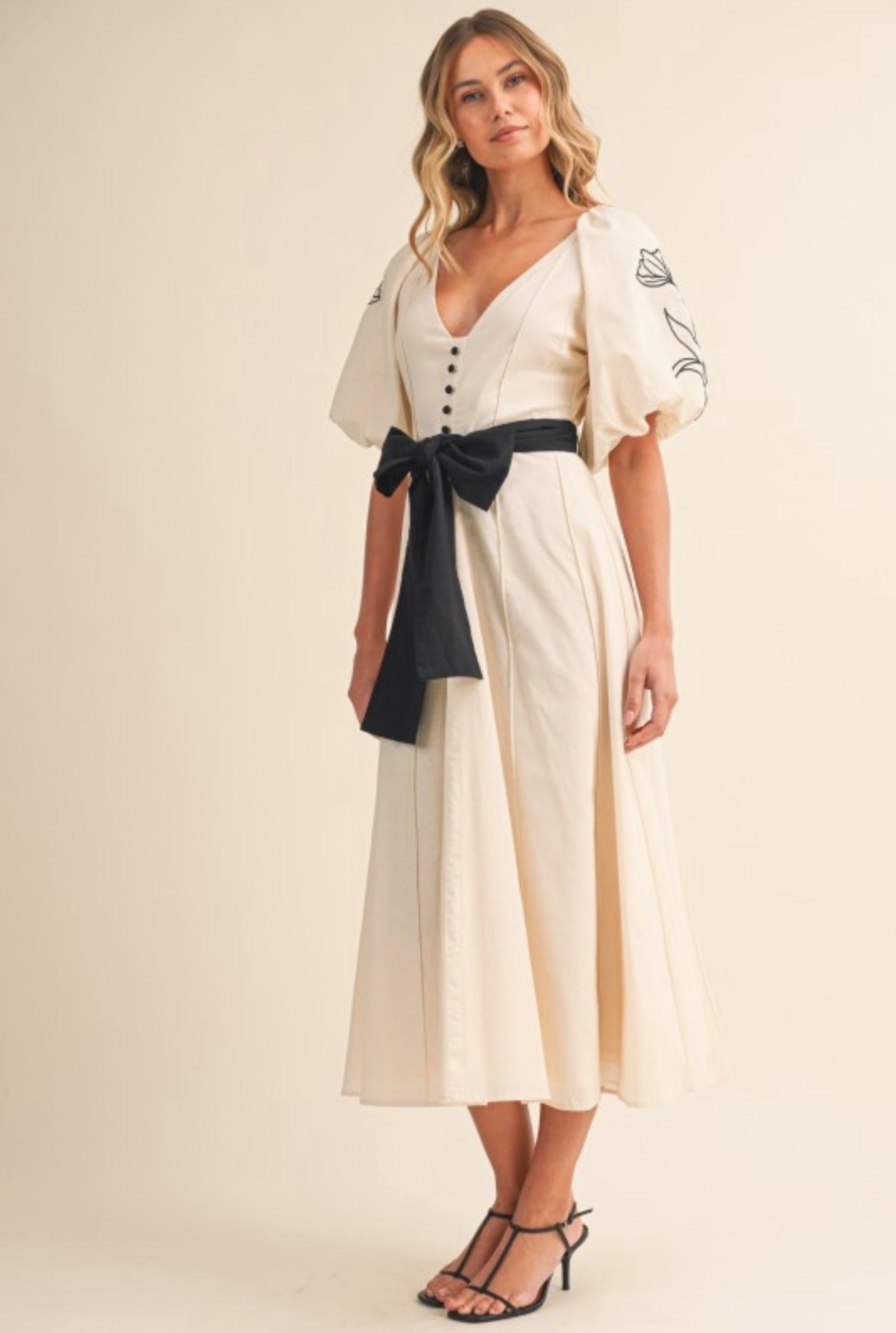 Embroidered dress