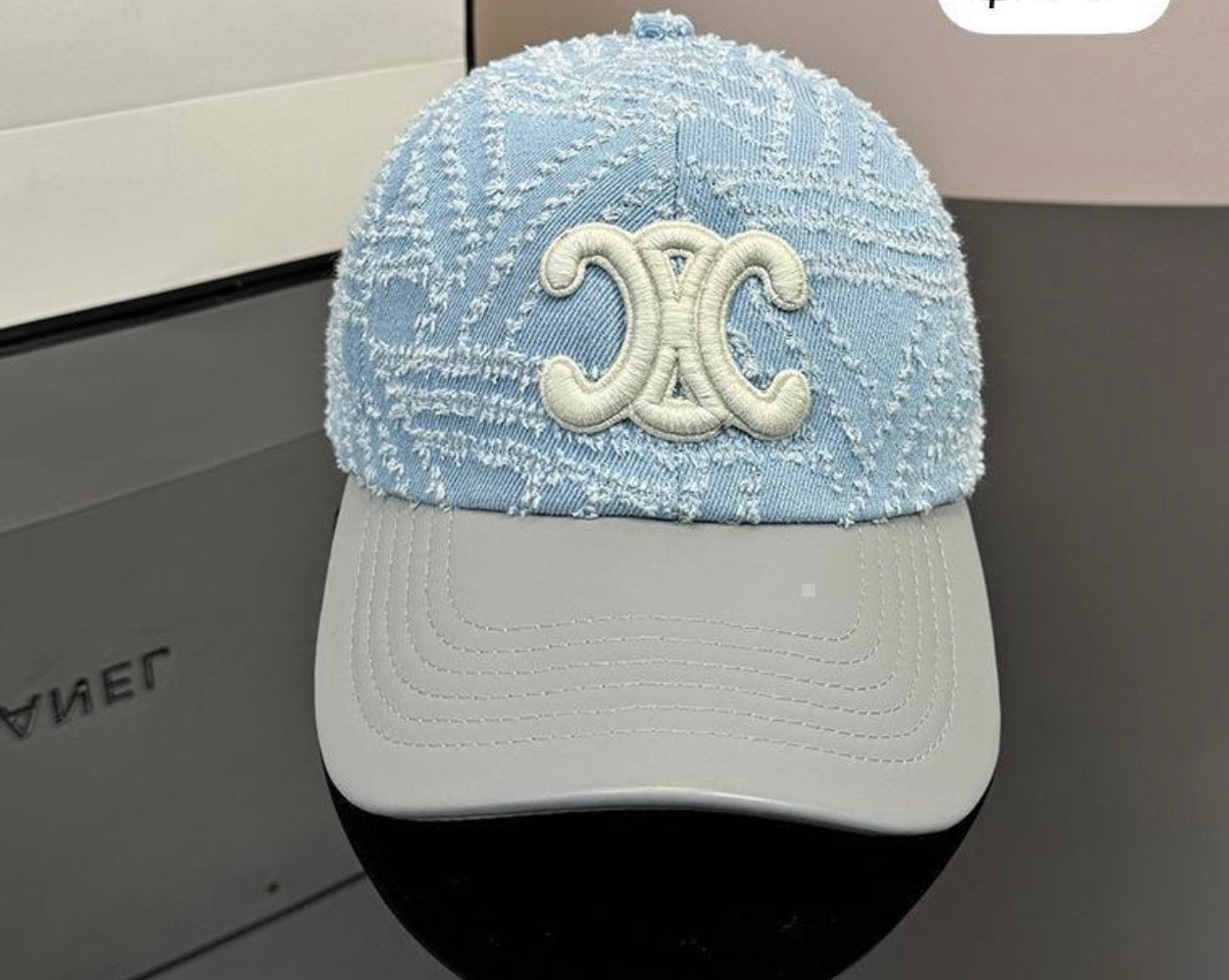 Blue cap