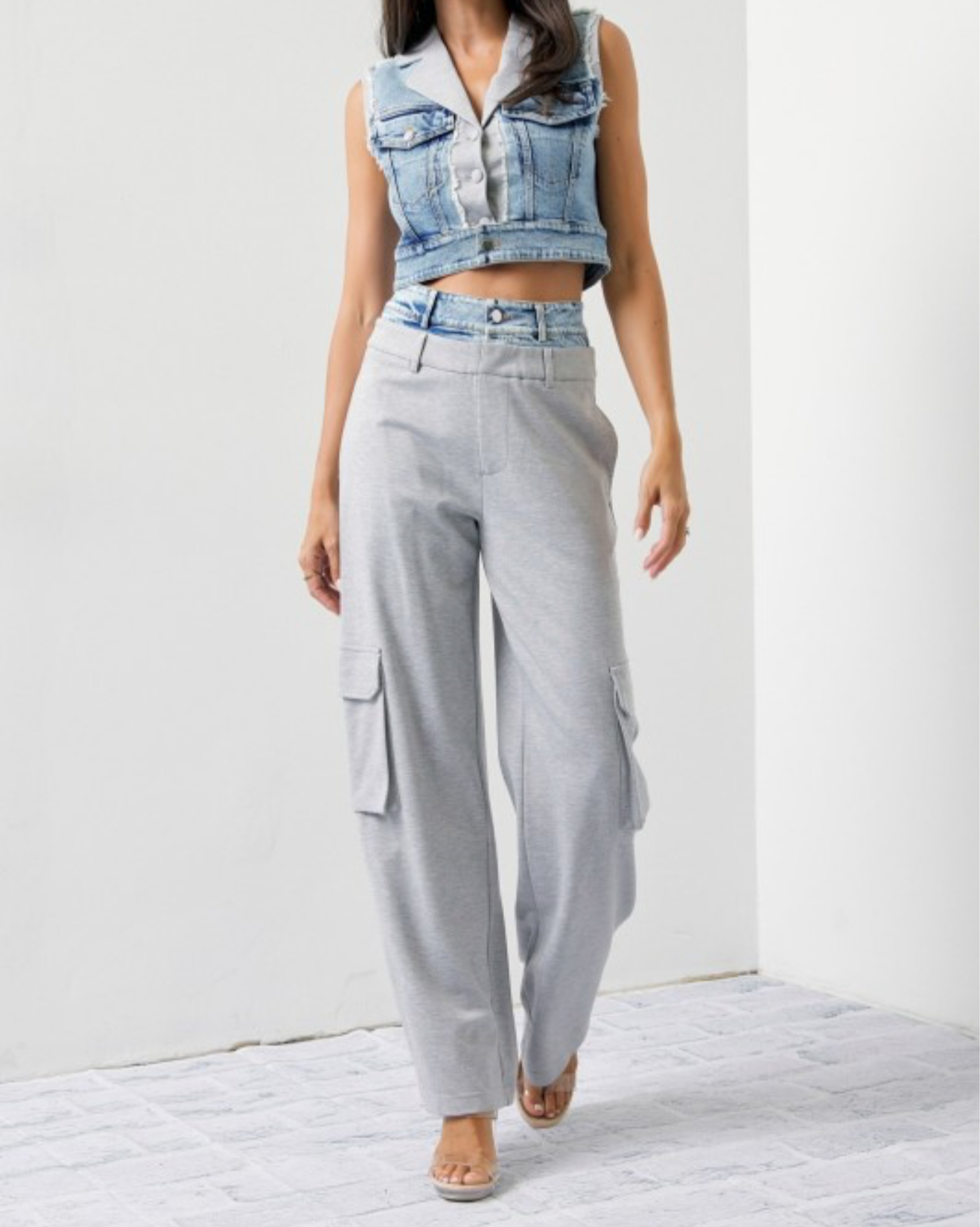 Cami denim set