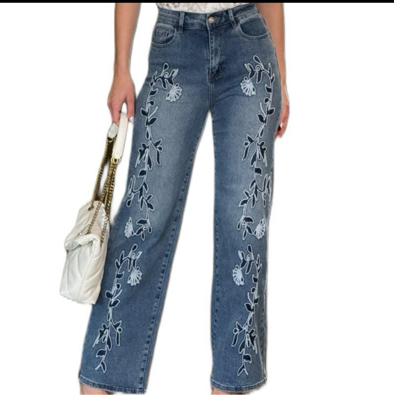 Flower jean