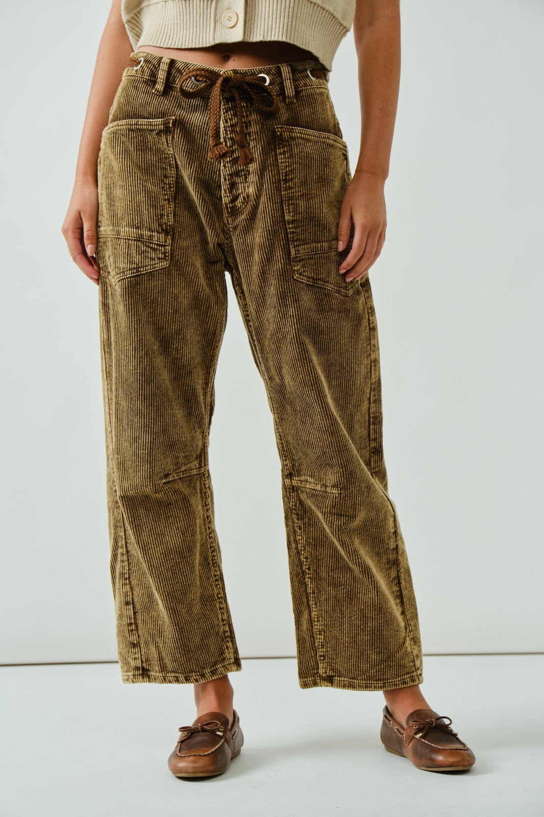 Brown jeans