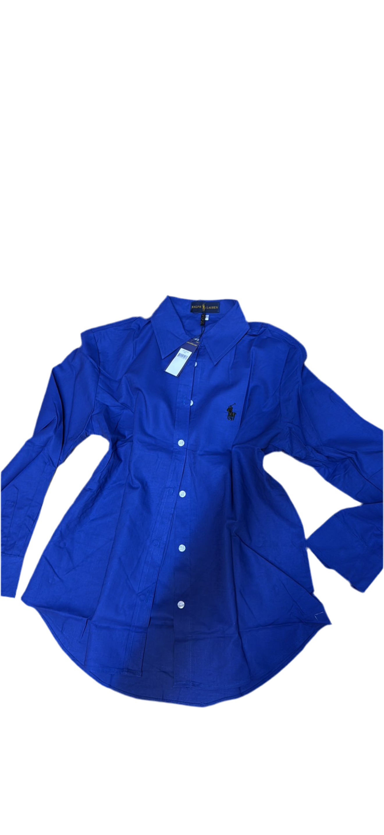 Royal blue blouse