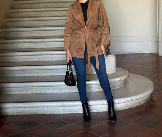 Brown coat