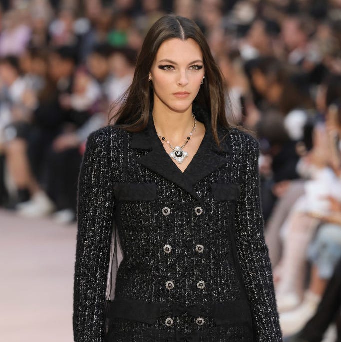 Tweed blazer with skirt