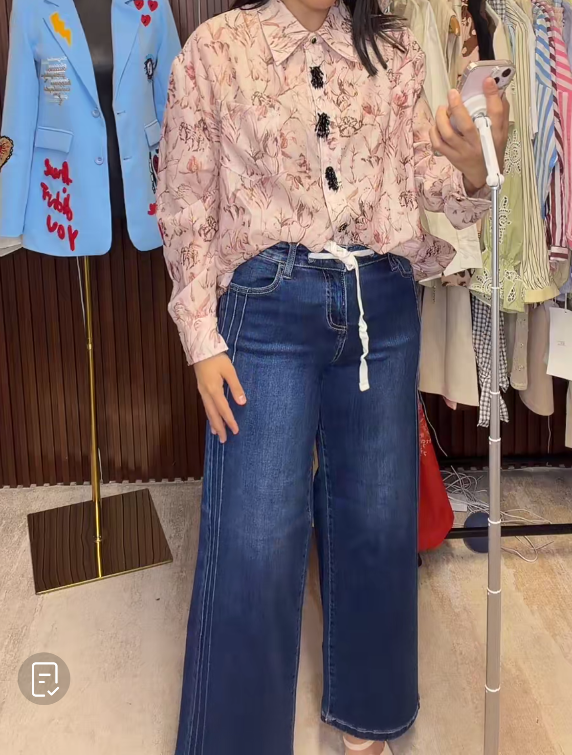 Cherry blossom blouse