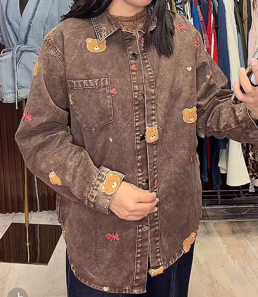 Bear jacket Demin