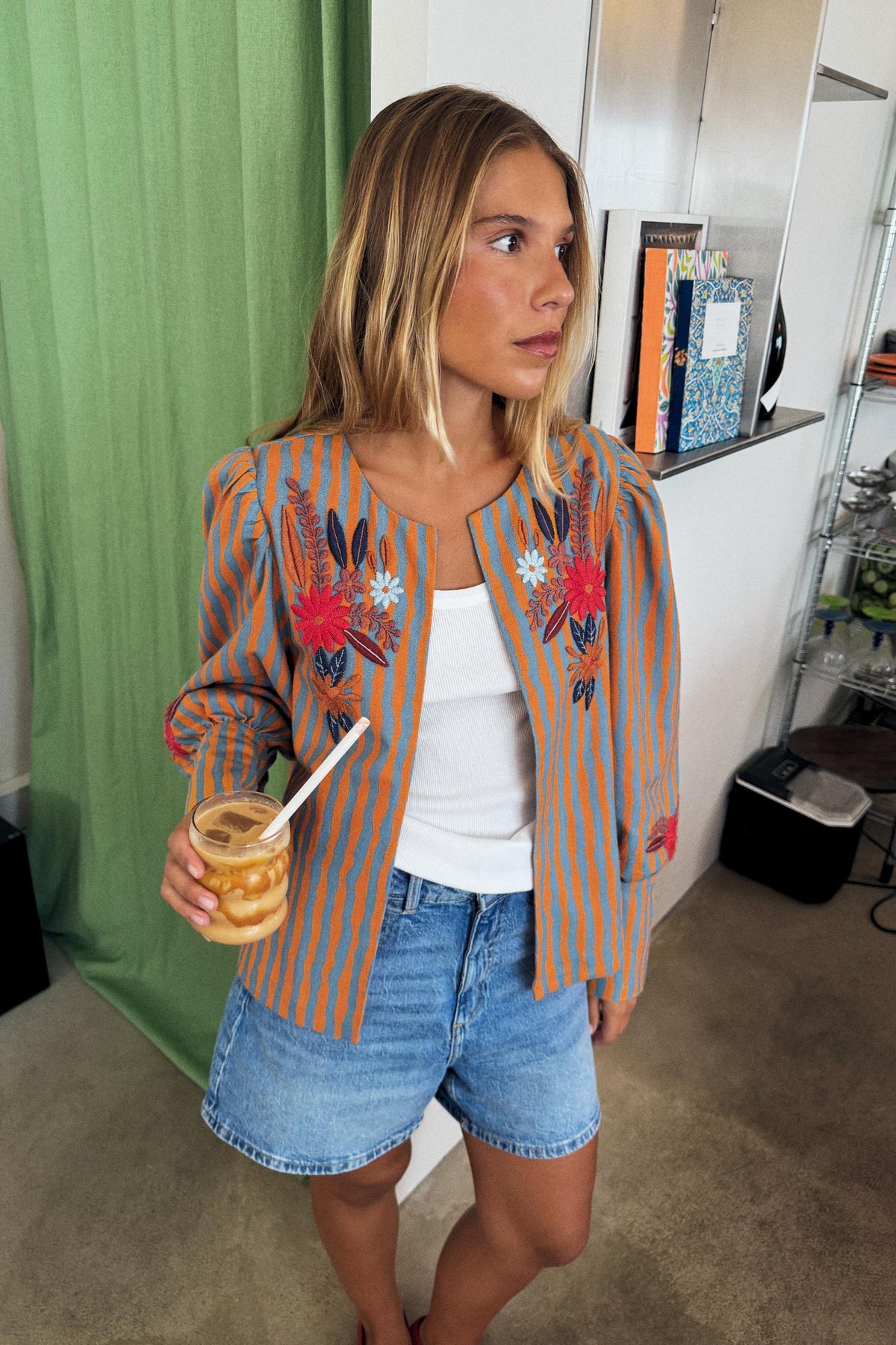 Embroidery jacket