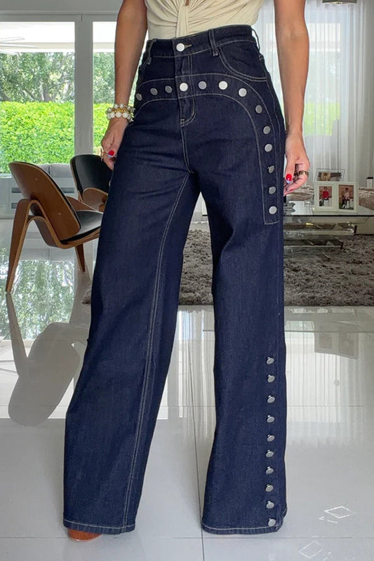 Button Jean