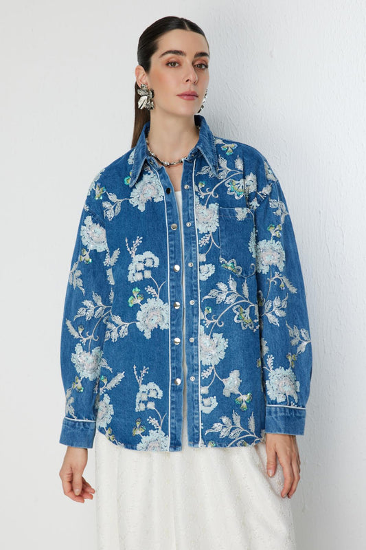 Sequin jacket