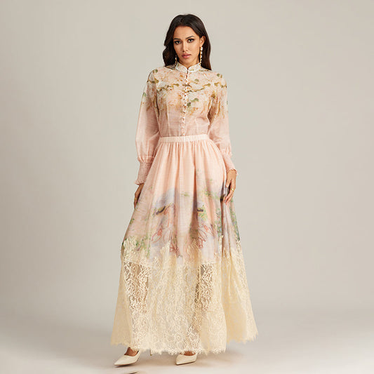 Lace skirt set