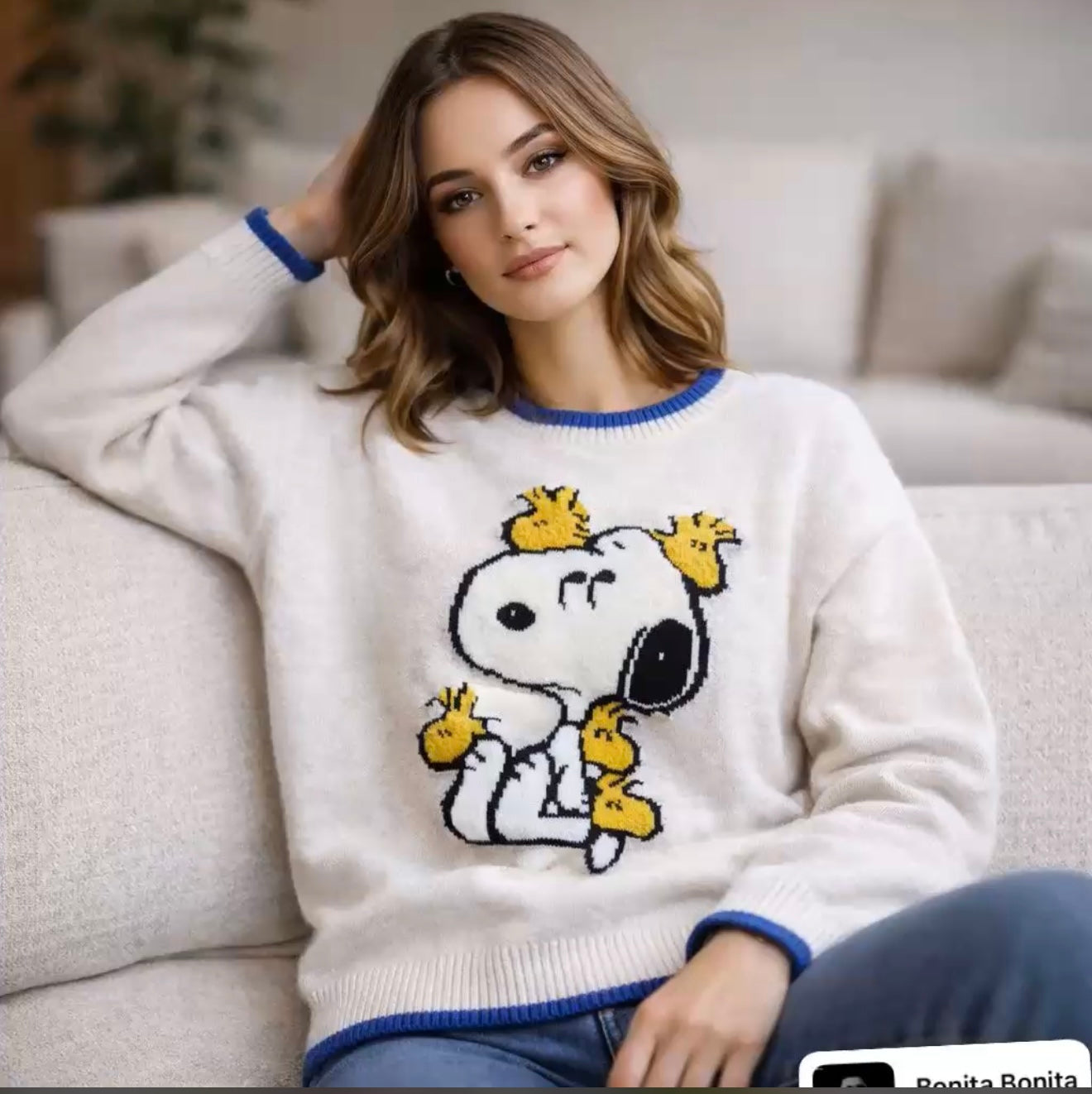 Snoopy sweater preorder