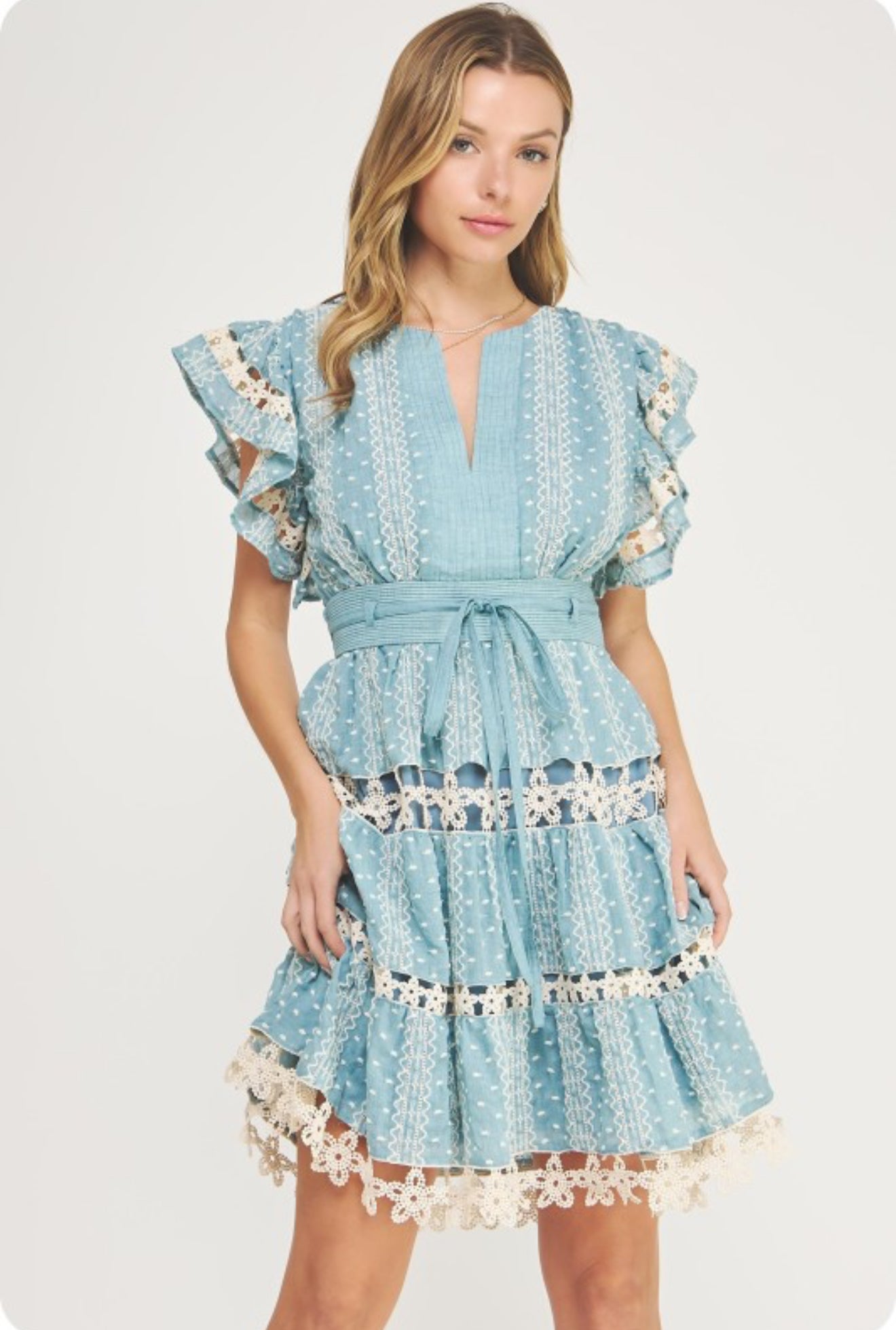 Lucky blue dress preorder