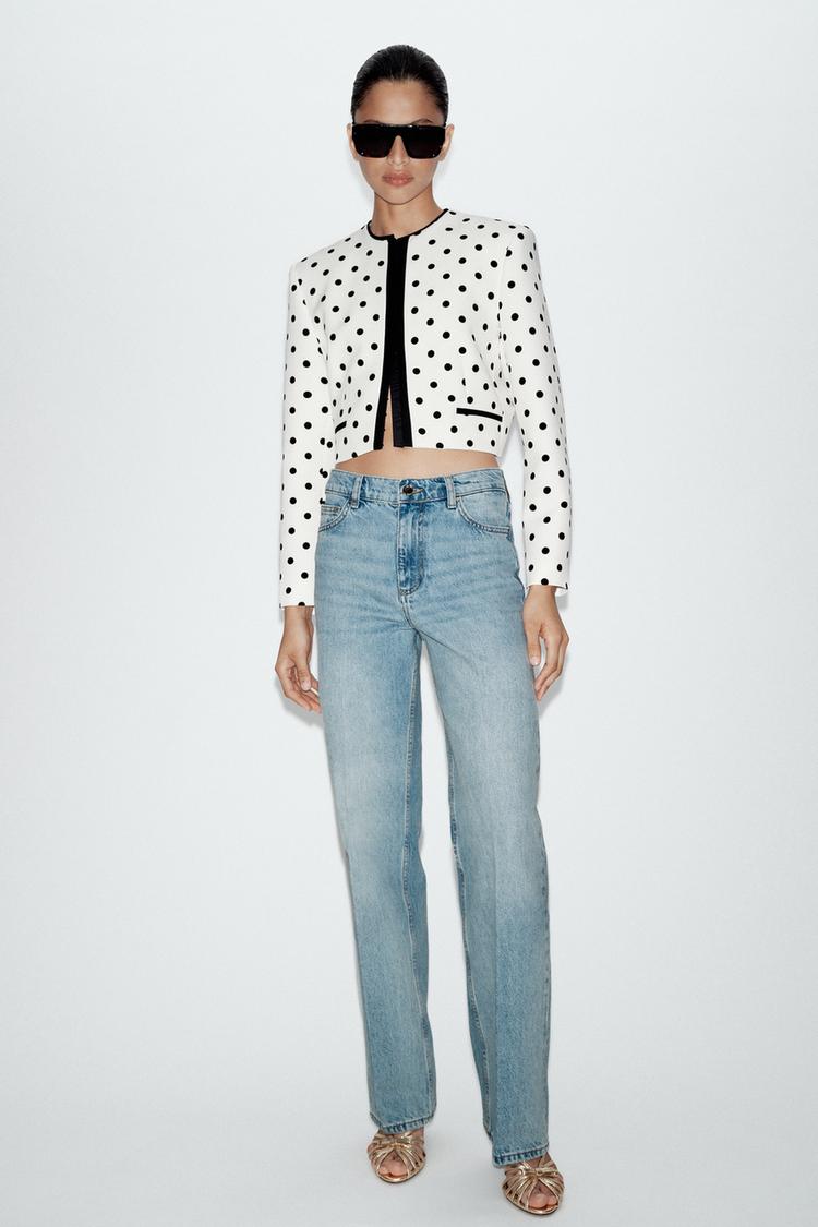 Polka dot jacket
