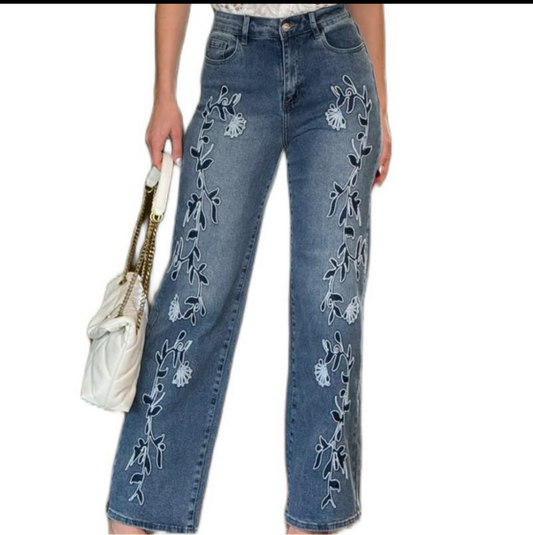 Flower jean