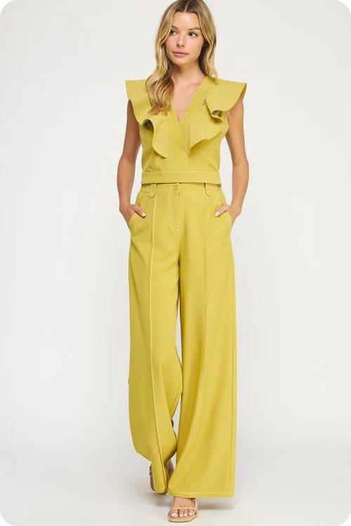Chic Mustard lime set
