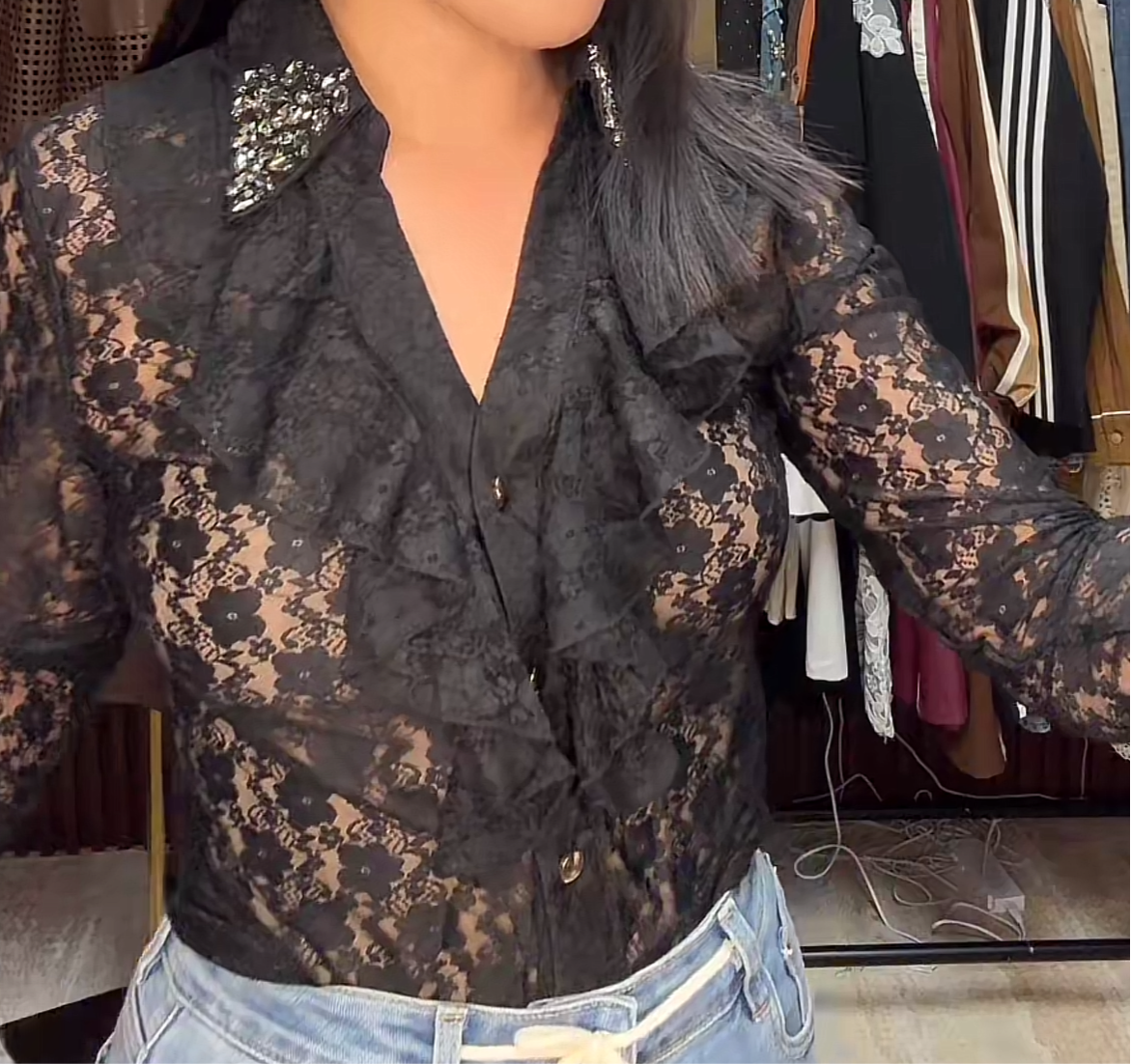 Lace bodysuit