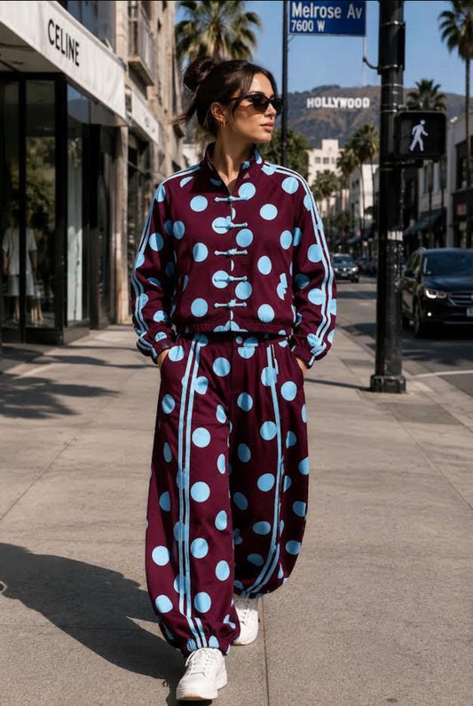 Wine blue set