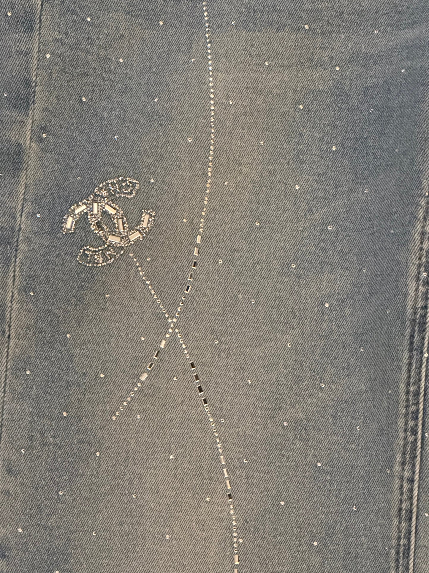 CC JEAN RHINESTONES