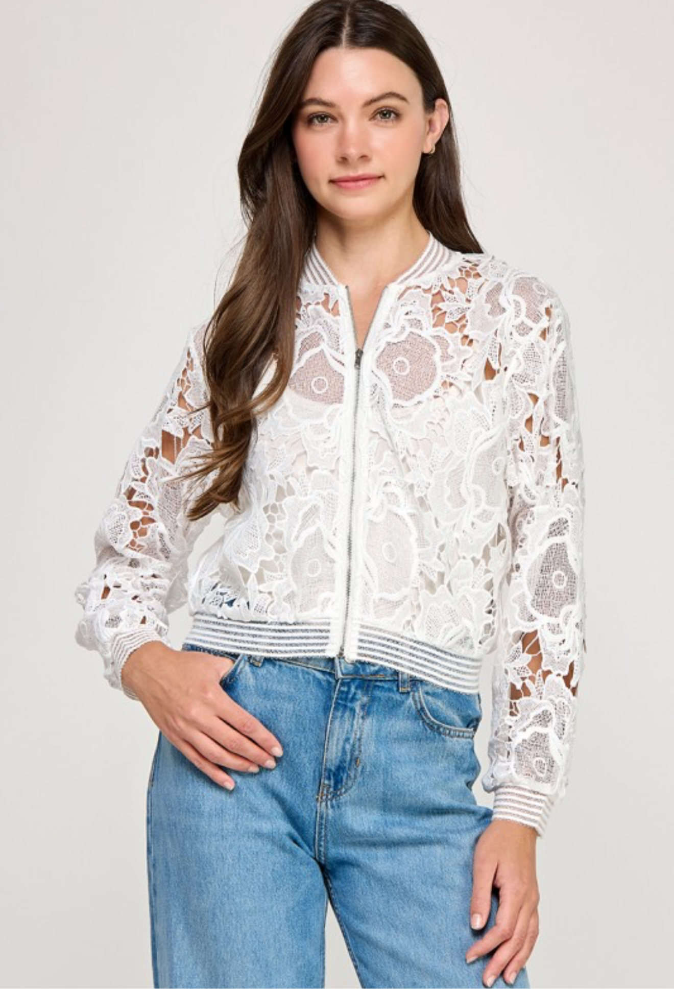 Tiffany lace jacket