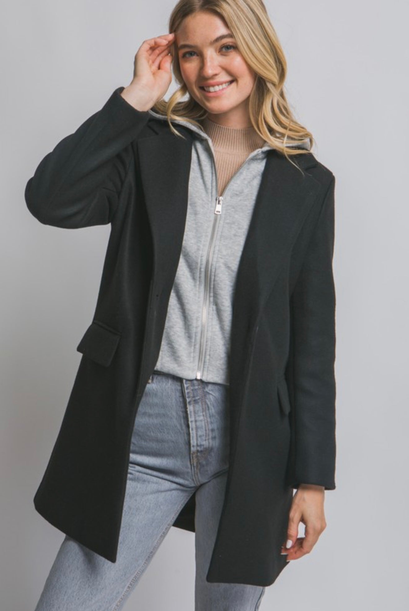 Hood coat