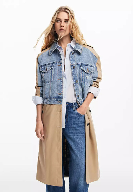 Denim coat