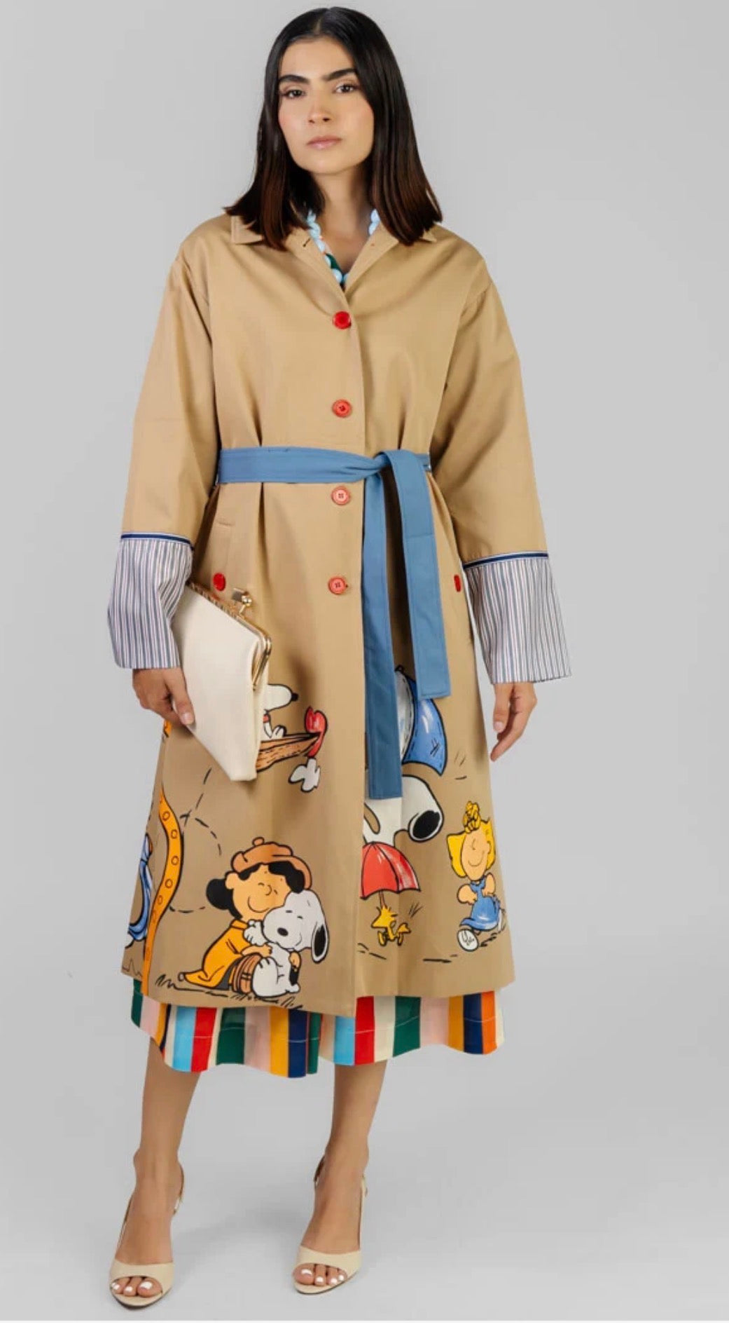 Snoopy trench coat