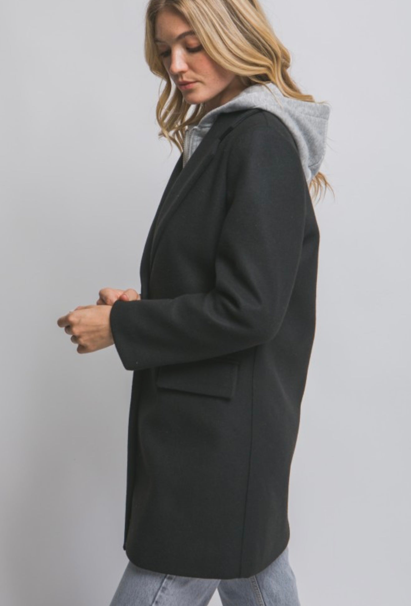 Hood coat