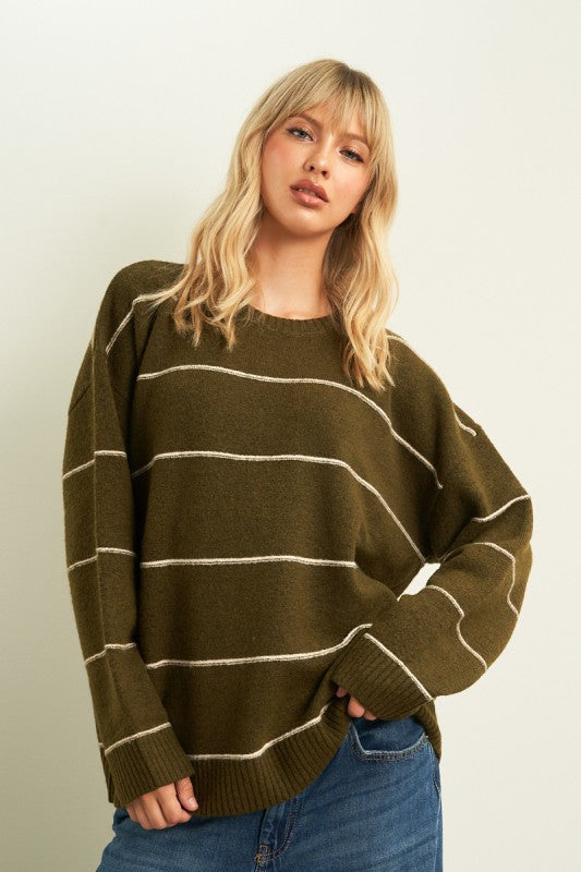 Olive sweater