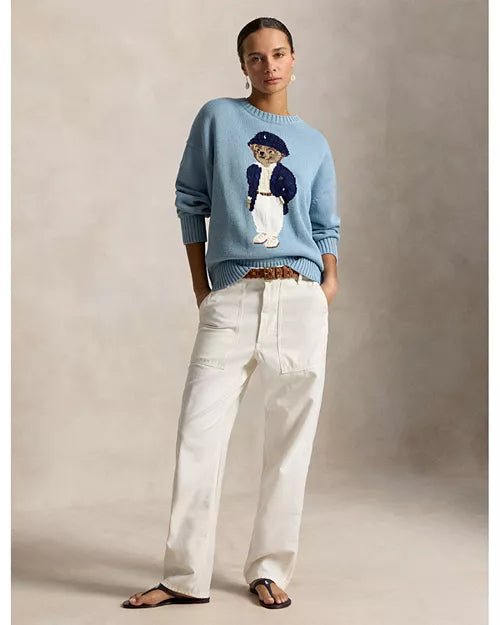 RL sweater light blue