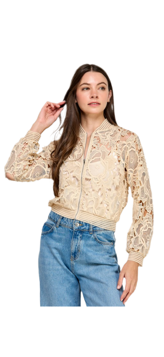 Tiffany lace jacket
