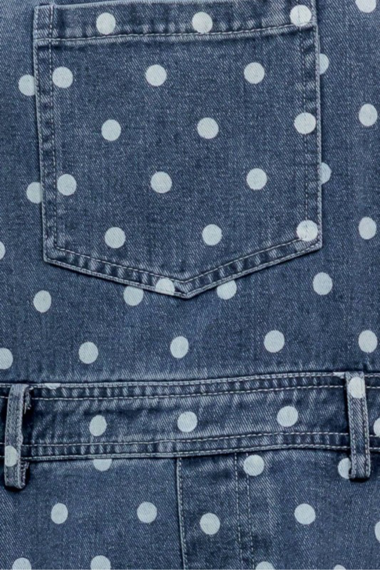 Polka dot  overalls