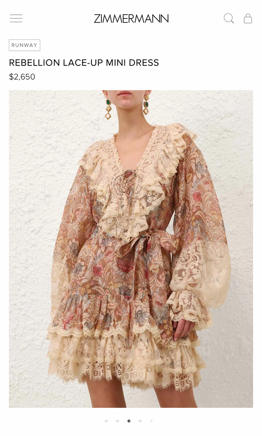 Ziman dress brown