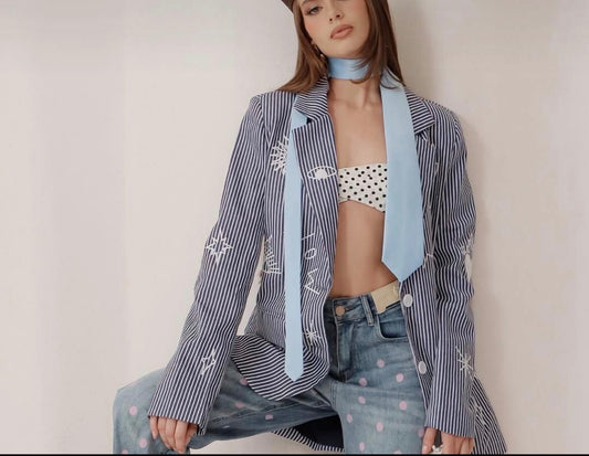 Blue blazer