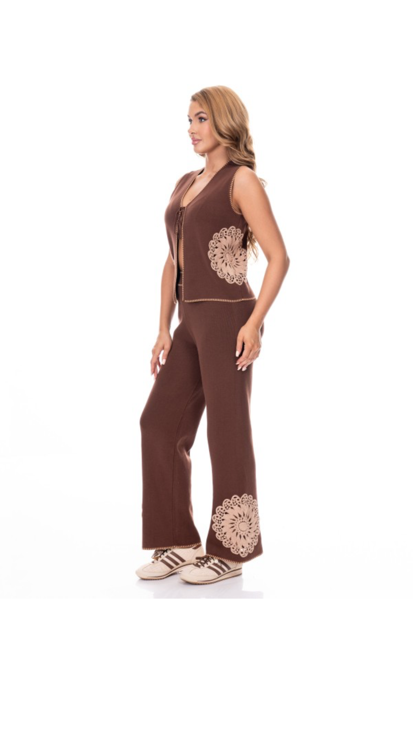 Flower brown set