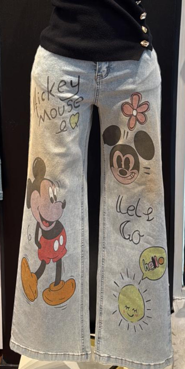 Mickey jeans