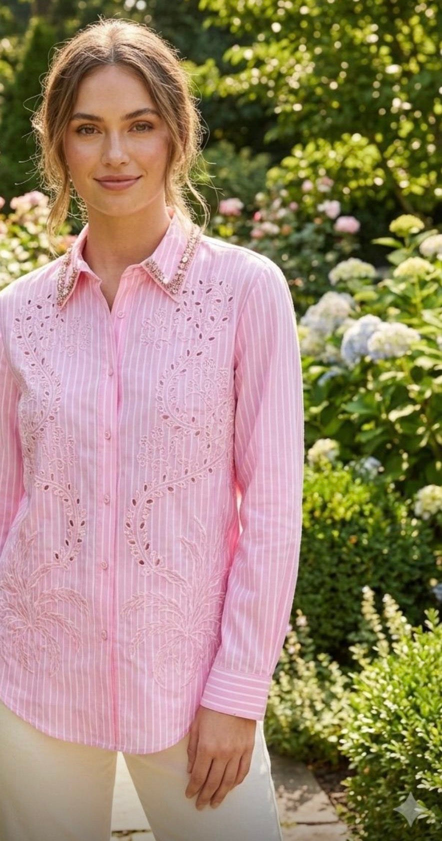 Embroidery blouse