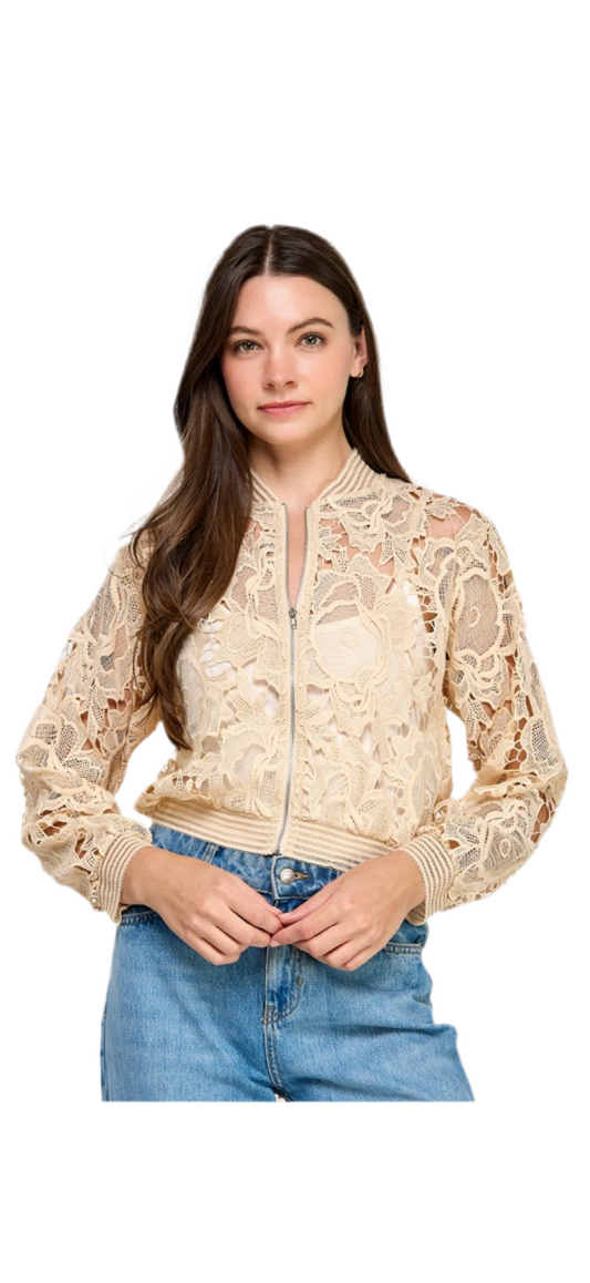 Tiffany lace jacket