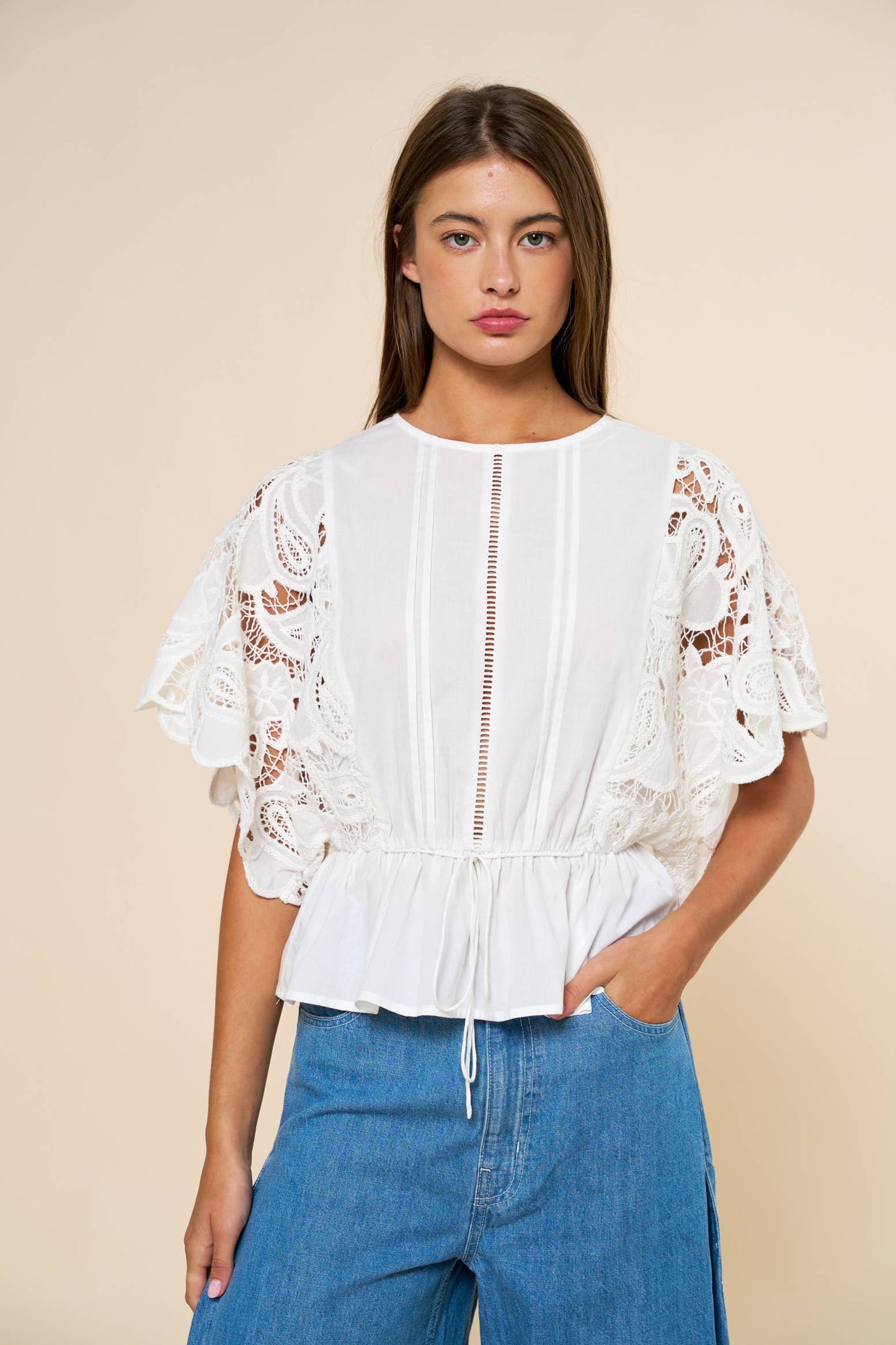 The Lacey top