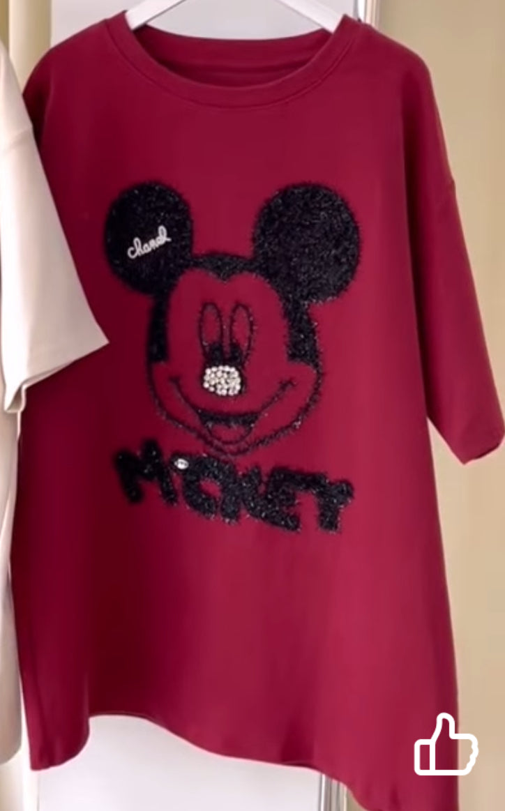 Mickey red tshirt