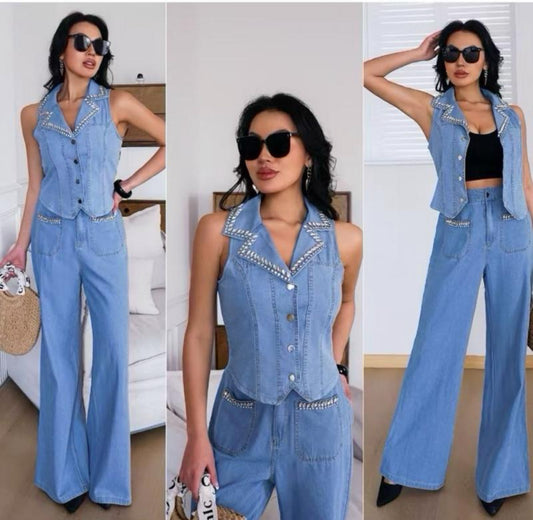 Lily rhinestone set