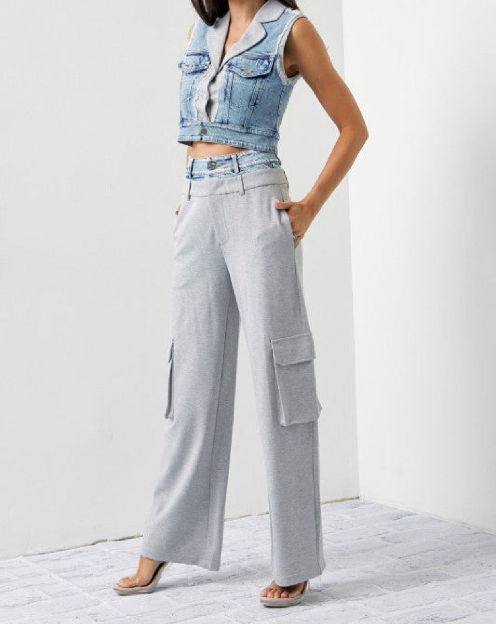 Cami denim set