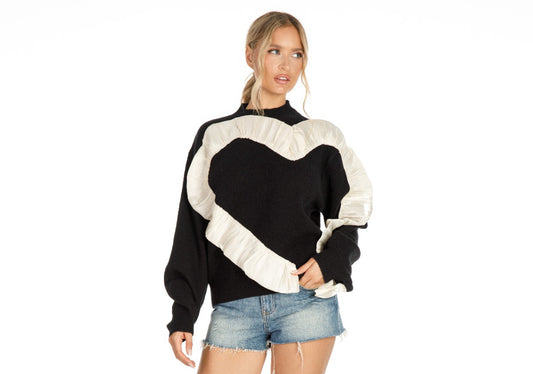 Heart sweater