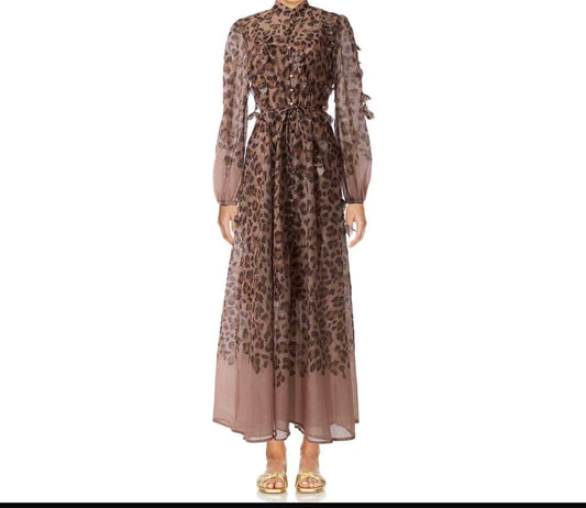 Animal print dress