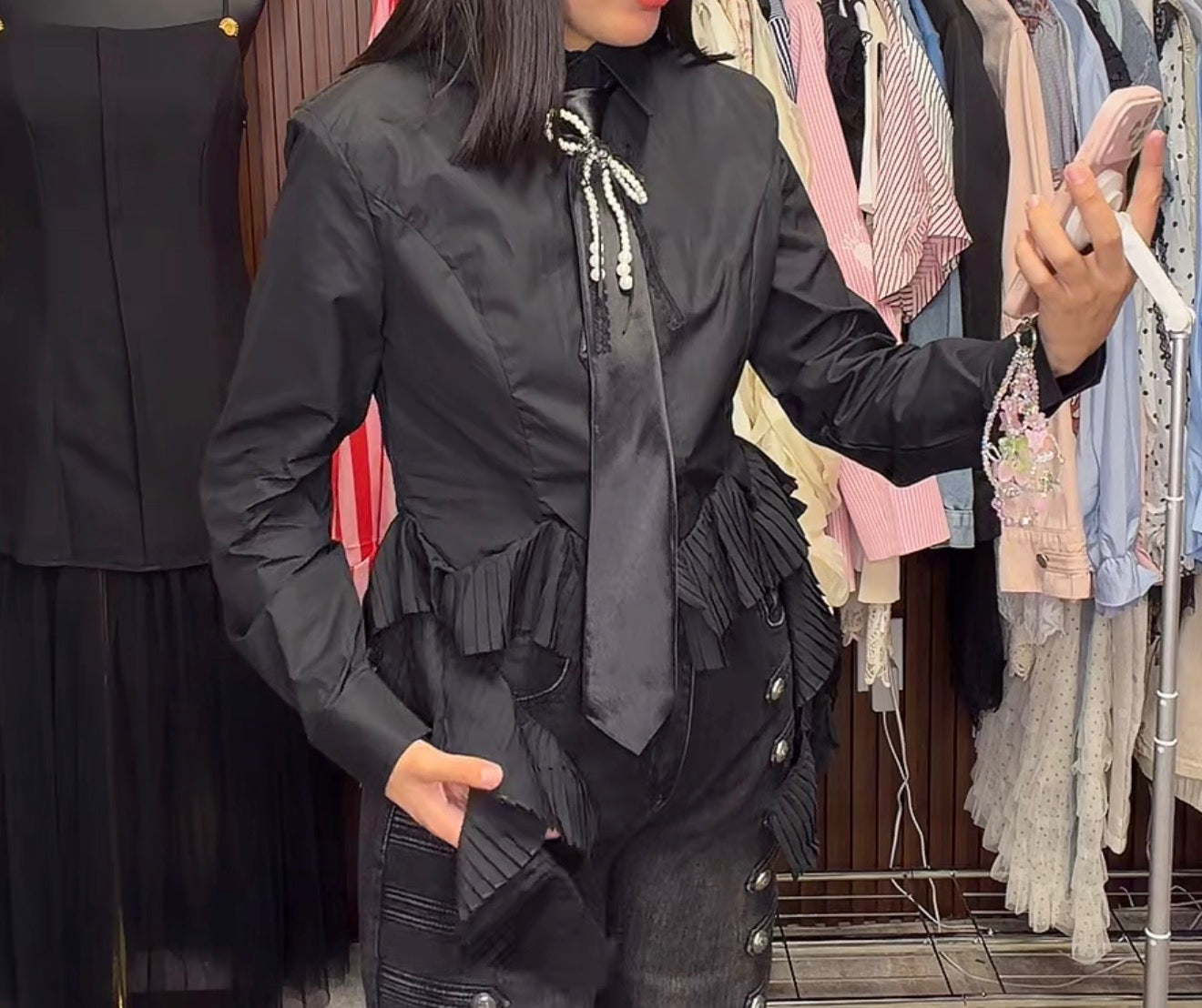 Tie Blouse