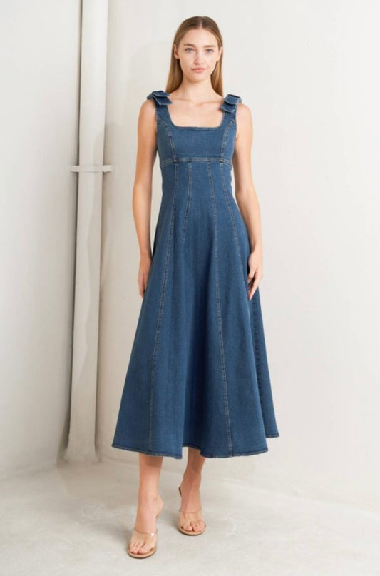 Denim dress