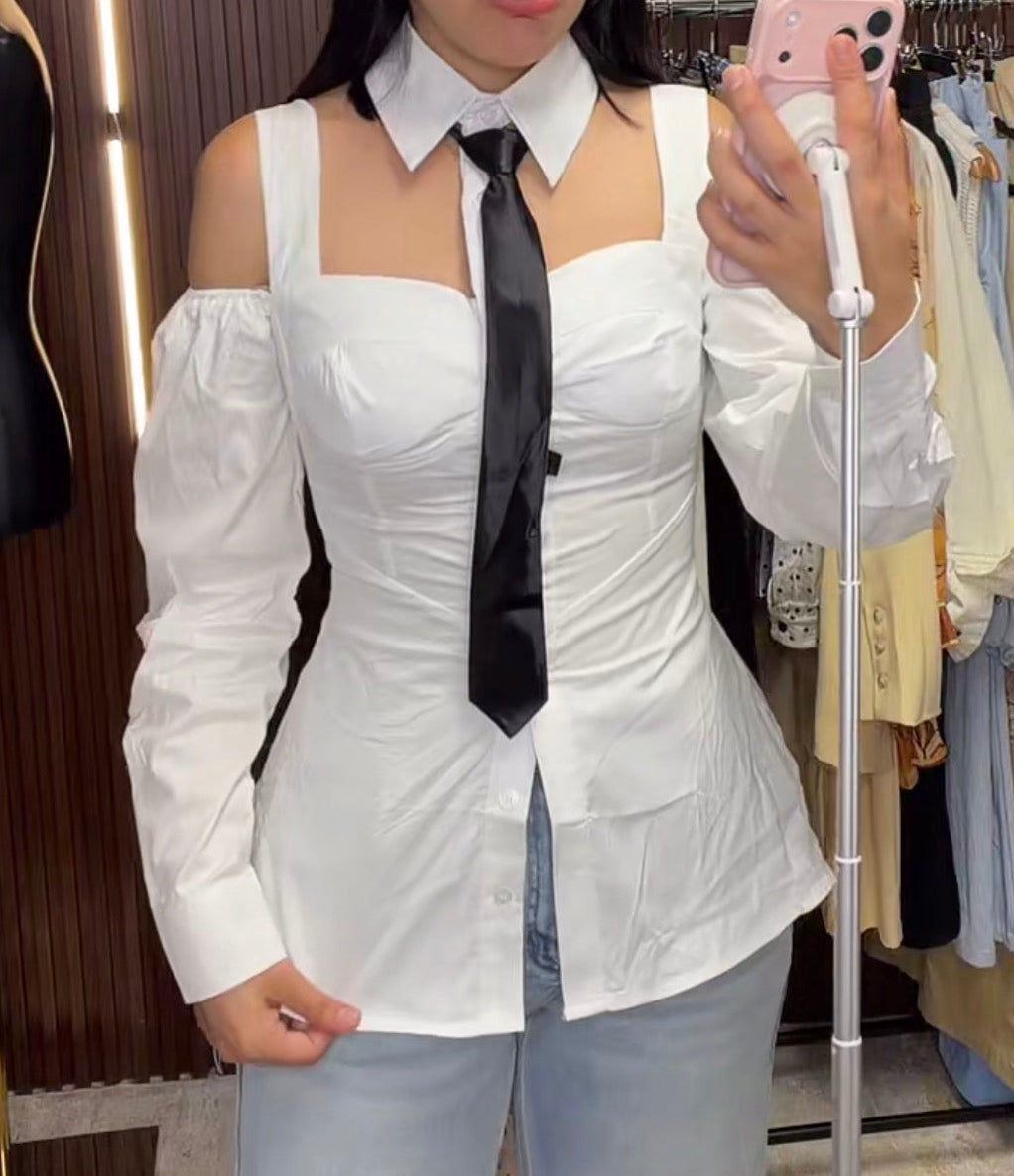 Tie Blouse