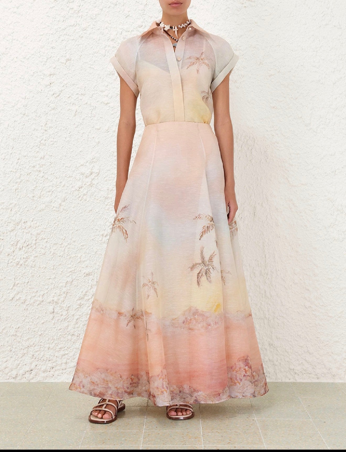 Zman skirt set