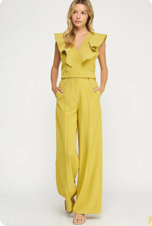 Lime mustard set