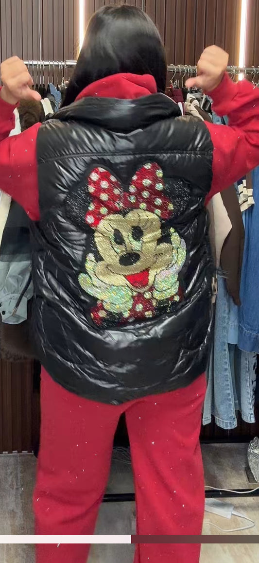 Minnie vest rhinestone
