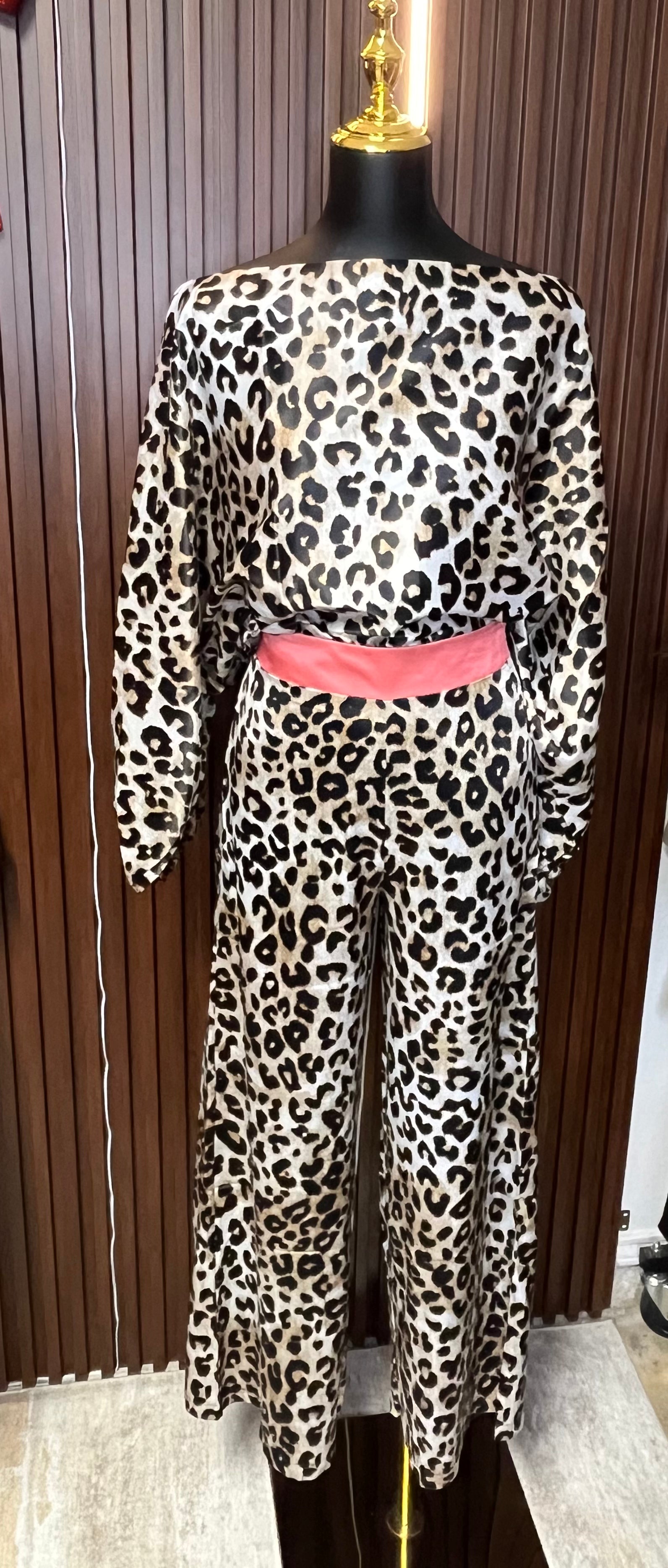 Animal print set - Coral